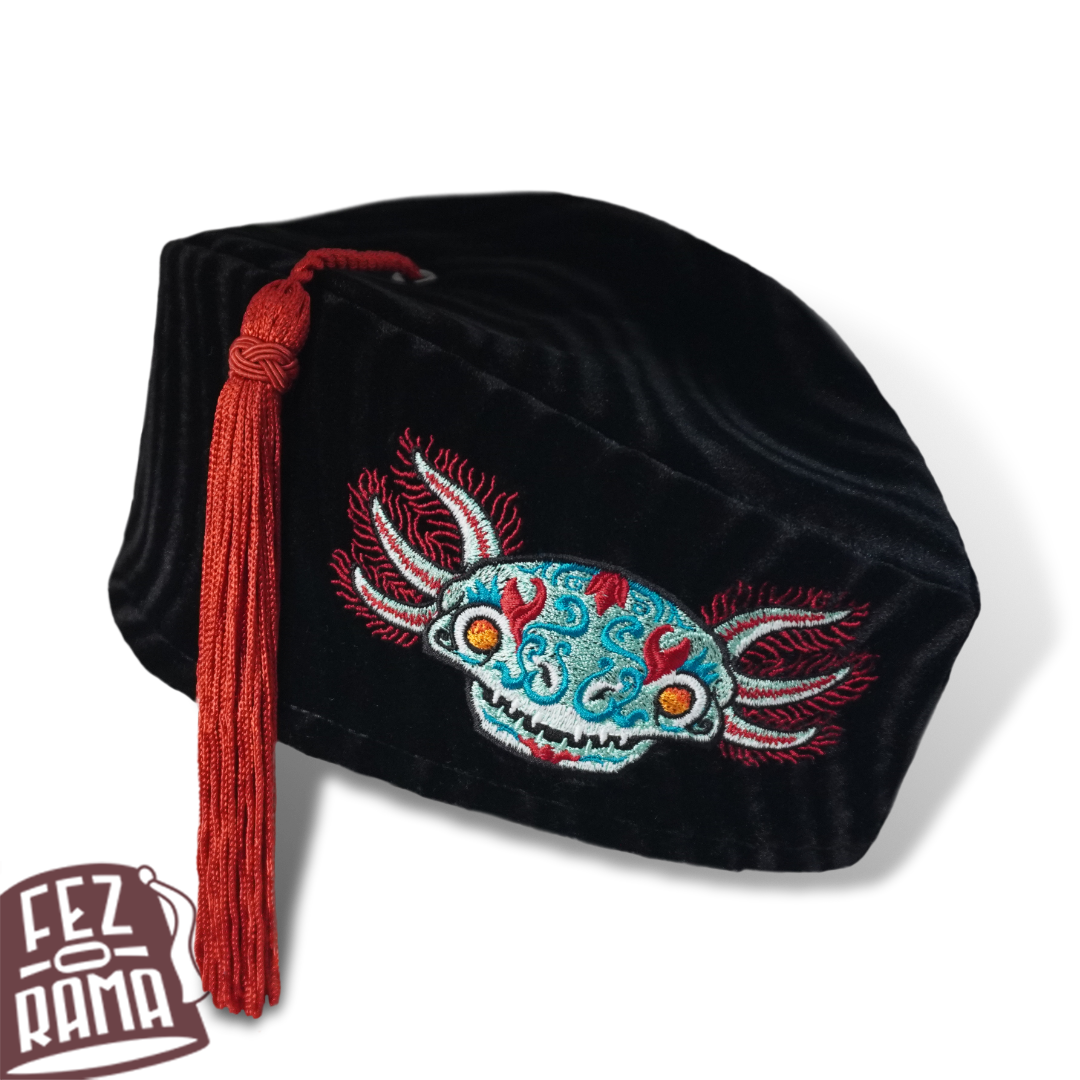 Green Axolotl Chapeau