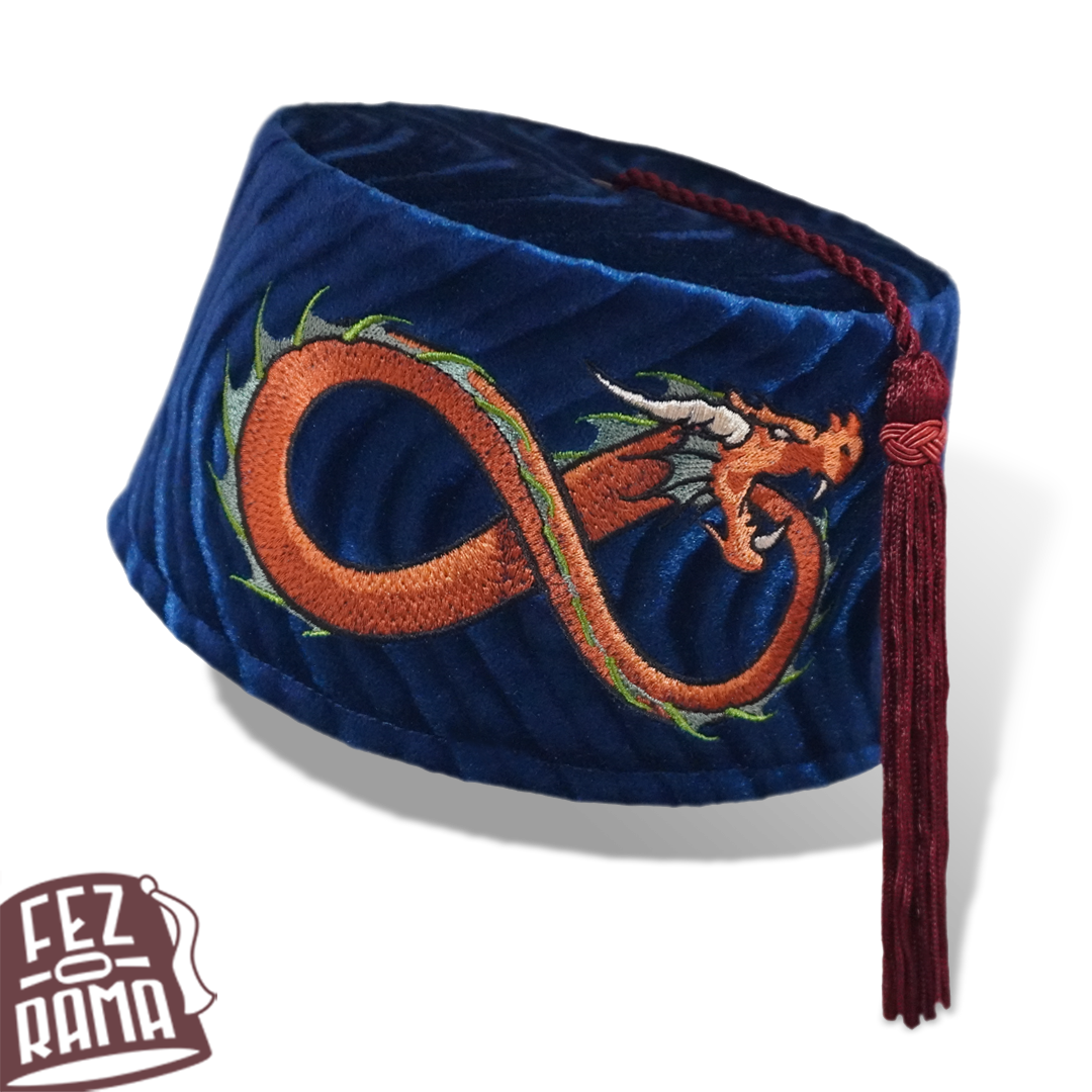 Copper Ouroboros Fez