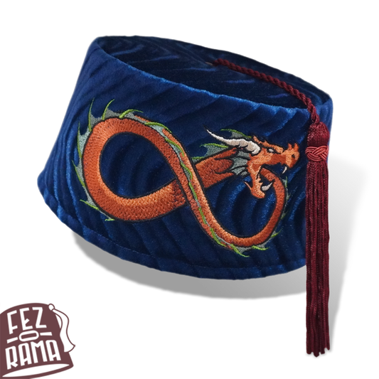 Copper Ouroboros Fez
