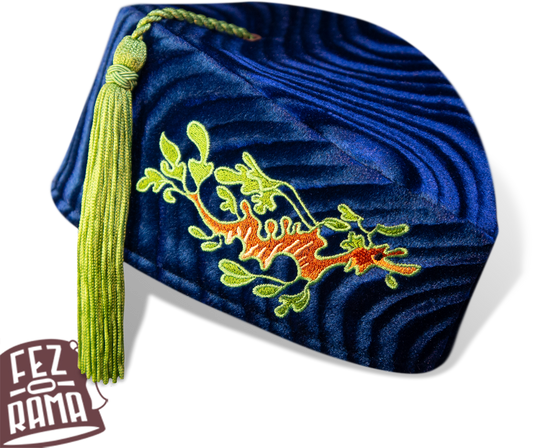 Blue Sea Dragon Chapeau