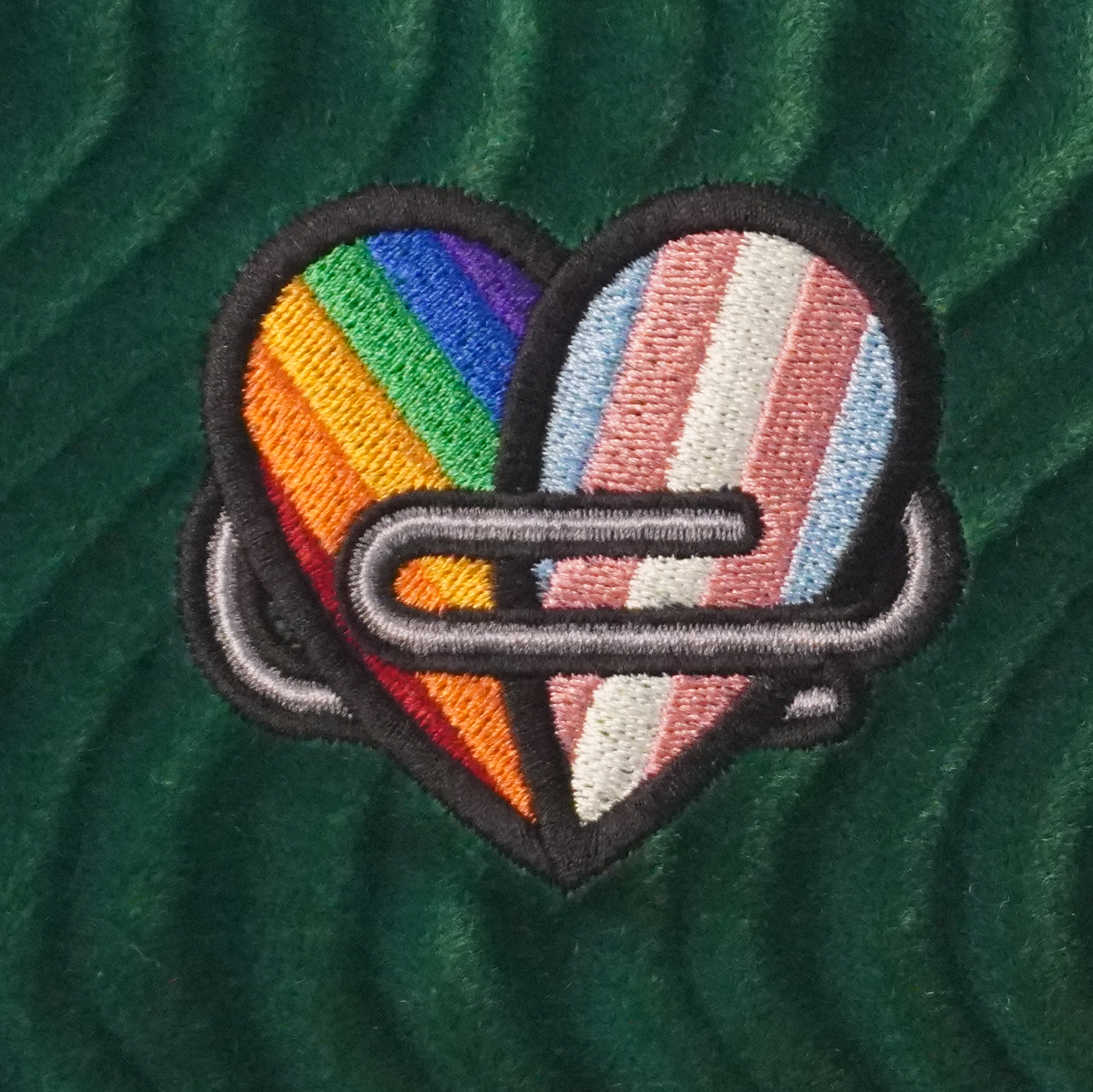 Pride Heart Clip Fez