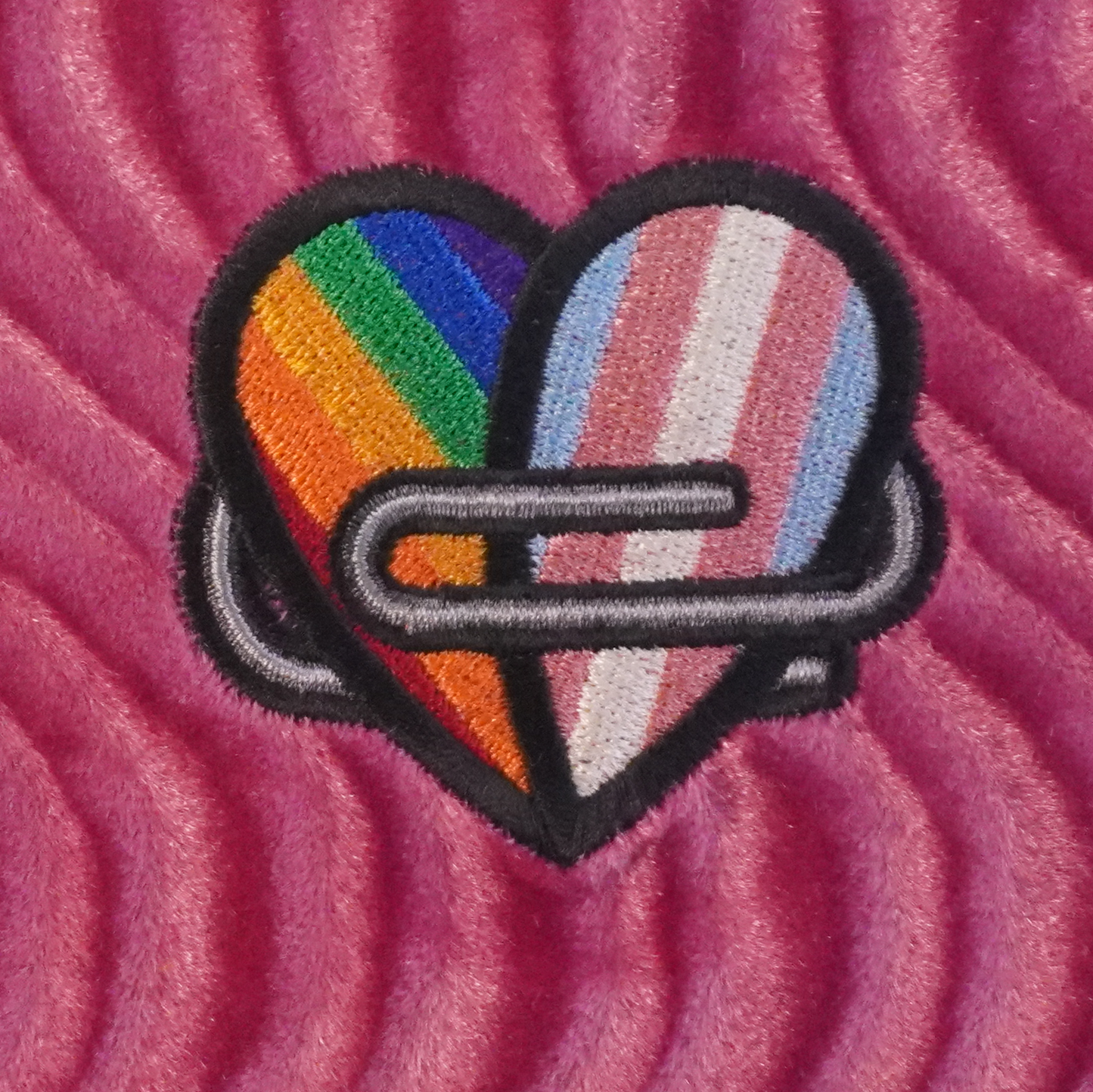 Pride Heart Clip Fez