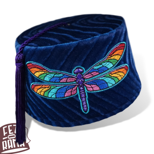 Pride Dragonfly Fez