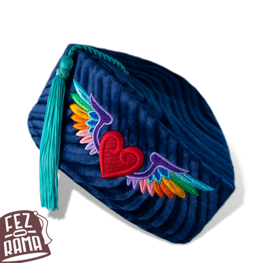 Rainbow Wings Chapeau