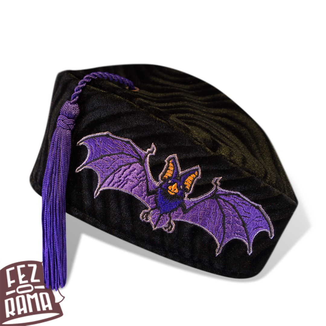 Purple Bat Chapeau